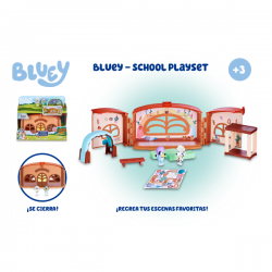 BLUEY SCHOOL PLAYSET