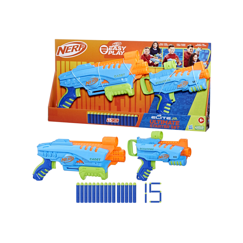 NERF ELITE JR KIT DE INICIO