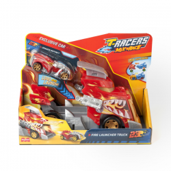 T-RACERS S - PLAYSET FIRE LAUNCHER TRUCK