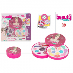 BEAUTY-SET MAQUILLAJE INFANTIL 2 NIVELES