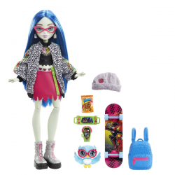 MONSTER HIGH MUÑECA CON ACCESORIOS GHOULIA