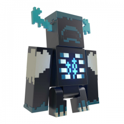 MINECRAFT WARDEN CON LUCES Y SONIDOS