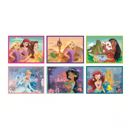 12 cubo  disney princesas