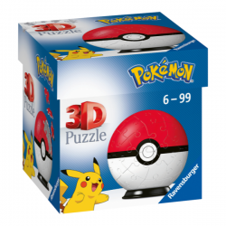 PUZZLE BALL 3D 54 POKEMON POKEBALL CLASSIC