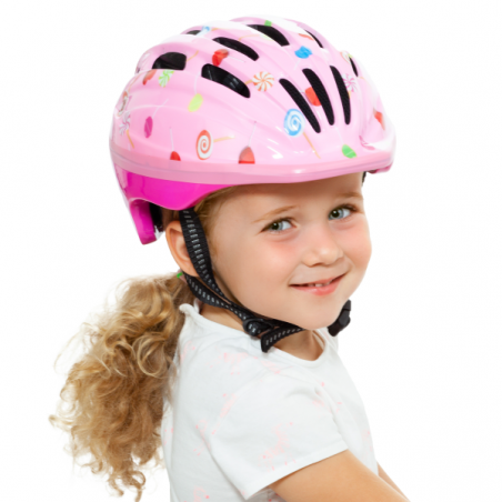 Casco mlt rosa