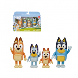 BLUEY PACK 4 FIGURAS SURTIDO