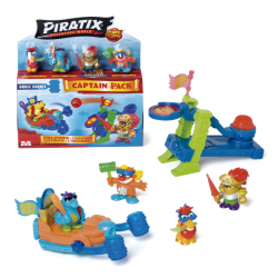 PIRATIX SHARK TREASURE CAPTAIN PACK SURTIDO