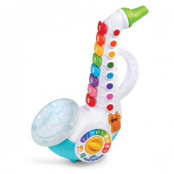 INSTRUMENTO INFANTIL SAXOFON COLORES MUSICALES