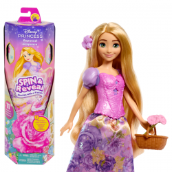 DISNEY PRINCESS RAPUNZEL SPIN AND REVEAL