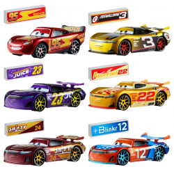 DISNEY PIXAR CARS COCHE METALICO NASCAR SURTIDO