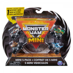 MONSTER JAM MINI 5-PACK