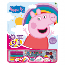 ACTIVIDADES GIGA BLOCK 5 EN 1 PEPPA PIG