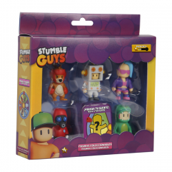 Stumble guys figura pack de 6 epic collection surtido