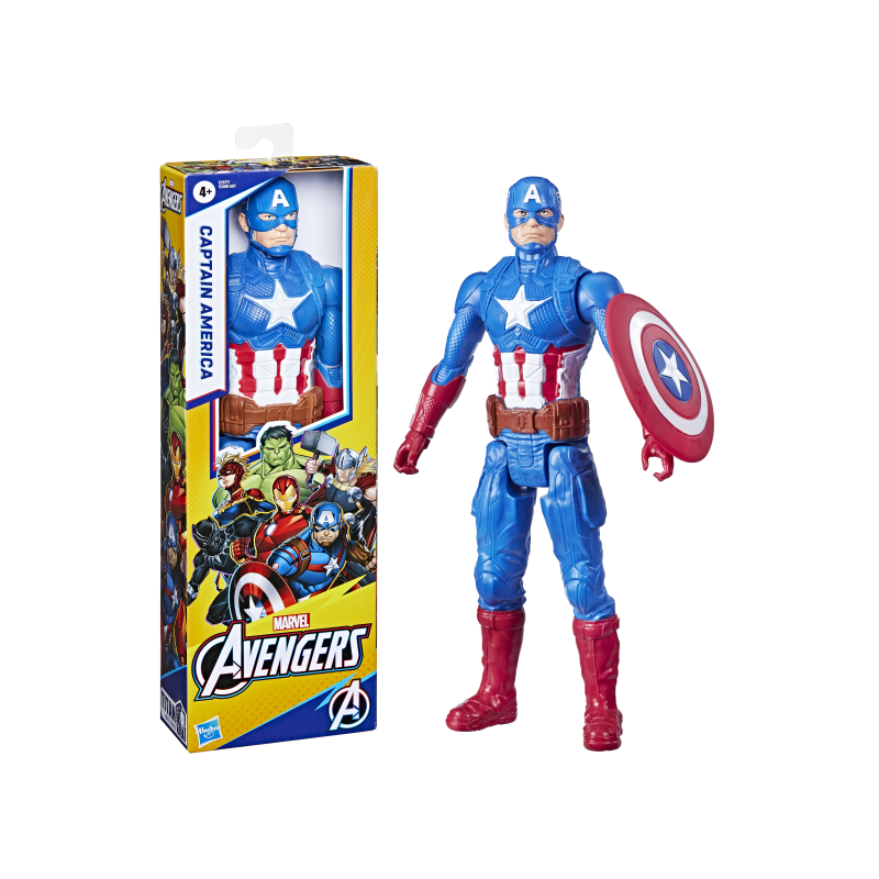 AVENGERS FIGURA TITAN HERO CAPITAN AMERICA