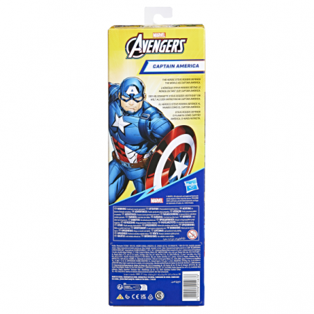 Avengers figura titan hero capitan america