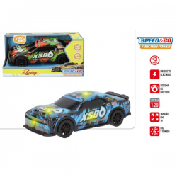 COCHE RACING 1:20 FRICCION 19CM CON LUZ Y SONIDO SPEED AND GO SURTIDO