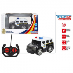 COCHE RC POLICIA NACIONAL 14 CM SPEED AND GO