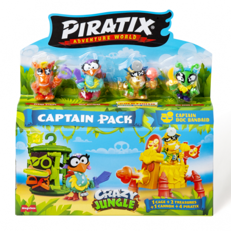 Piratix crazy jungle captain pack