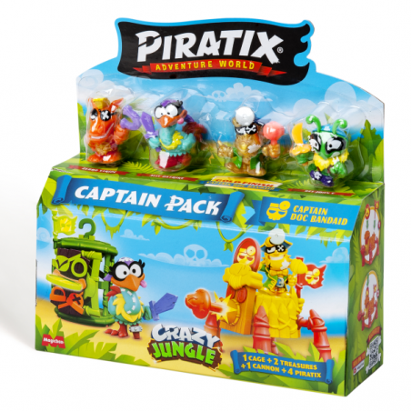 Piratix crazy jungle captain pack