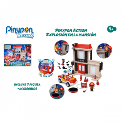 Pinypon action explosion en la mansion