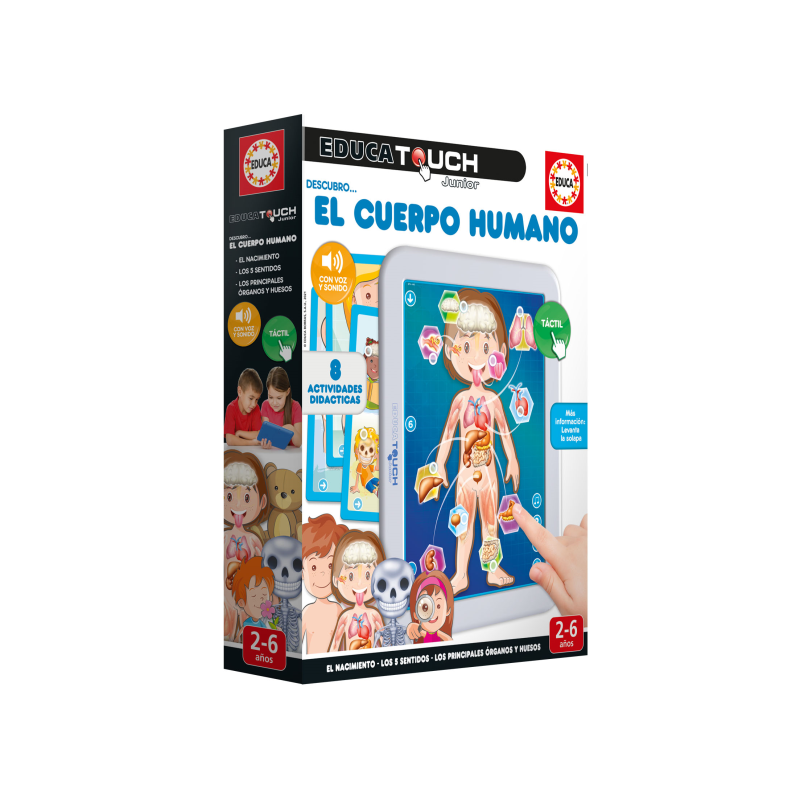 EDUCA TOUCH JUNIOR EL CUERPO HUMANO