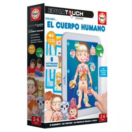 EDUCA TOUCH JUNIOR EL CUERPO HUMANO