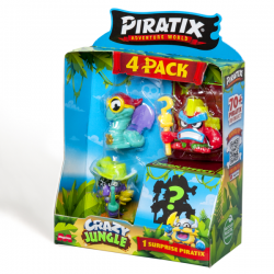 Piratix crazy jungle four pack