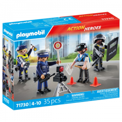 Set de figuras policia