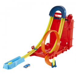 HOT WHEELS TRACK BUILDER CAJA LATA DE GASOLINA