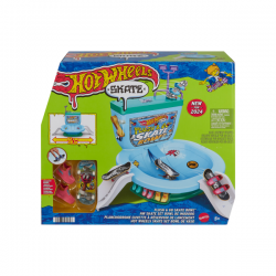 HOT WHEELS SKATE FLUSH AND GO SET DE JUEGO CON MONOPATINES