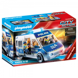 COCHE DE POLICIA CON LUZ Y SONIDO PLAYMOBIL CITY ACTION