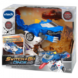 Vtech Switch & Go Dino Barro T-Rex 4 x 4 Todoterreno - Juguettos